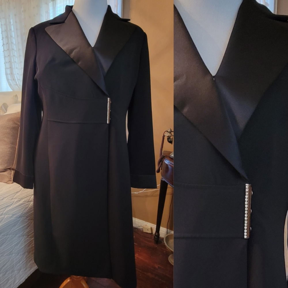 Chancelle Tuxedo dress